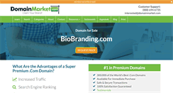 Desktop Screenshot of biobranding.com