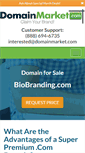 Mobile Screenshot of biobranding.com